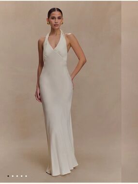Meshki Louisiana Maxi Dress Ivory